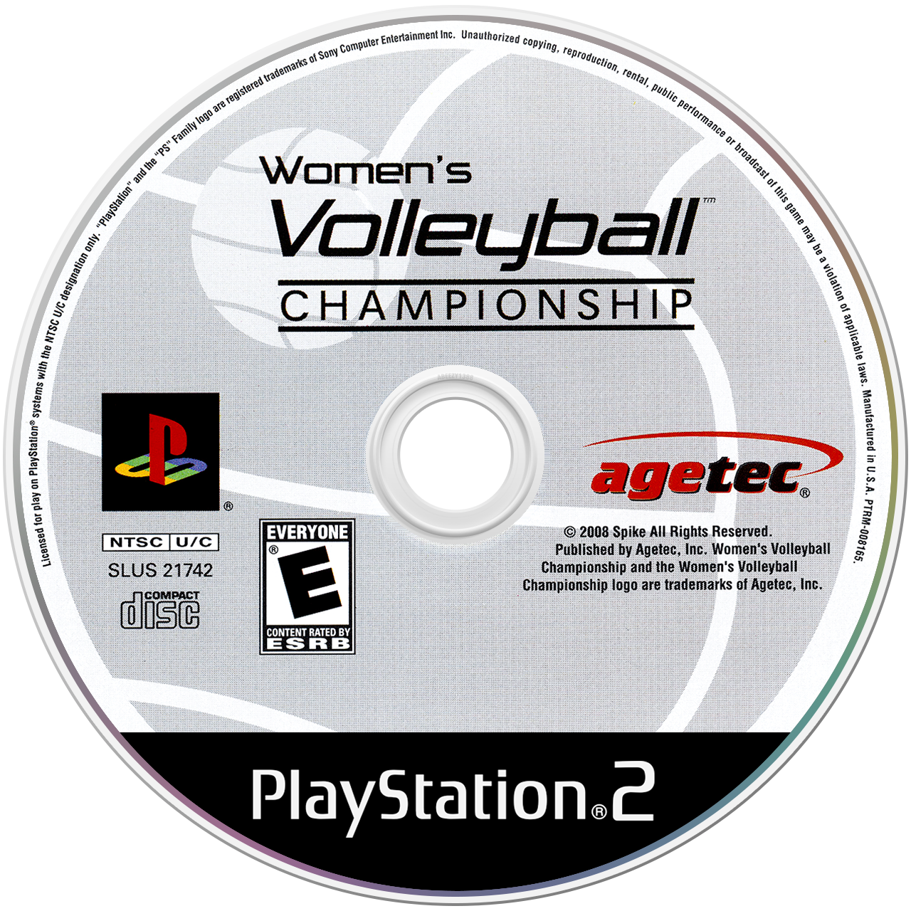 Women's Volleyball Championship media 5 for Playstation 2